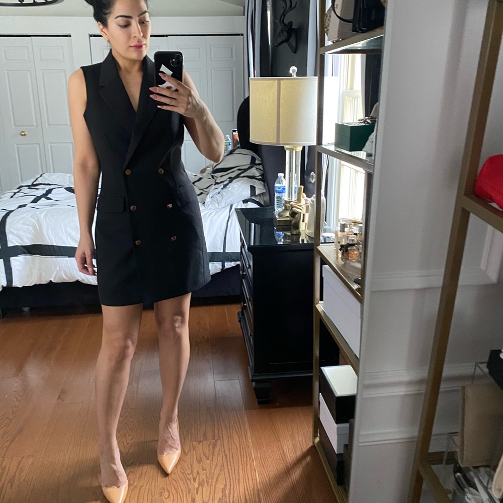 Bardot vest dress